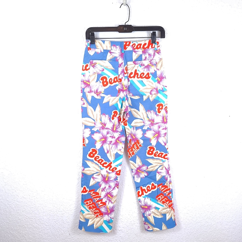 URBAN OUTFITTERS Miami Beach Print Pants - Picture 11 of 11